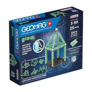 Glow Recycled Magnetic Blocks 25 pieces GEOMAG GEO-328, Geomag