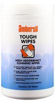 CLEANER, HAND CLEAN, TOUGH WIPES, 50
