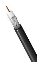 COAX CABLE, RG59, 20AWG, BLK, 152.4M