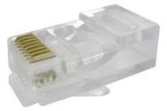 MODULAR CONN, 8P8C, RJ45 PLUG, CAT5E