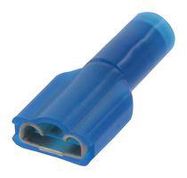 TERMINAL, FEMAL DISCONNECT, BLUE, 14AWG