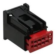 CONNECTOR HOUSING, RCPT, 6POS