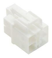 CONNECTOR HOUSING, PLUG, 4POS, 6.2MM