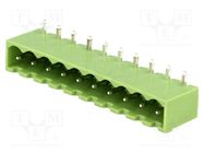 Pluggable terminal block; Contacts ph: 5mm; ways: 10; angled 90° XINYA