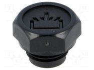 Fill plug; without side hole; Thread: M14; Overall len: 16mm 