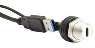 USB CABLE, 3.0/3.1, C2 C JACK-A PLUG, 3M