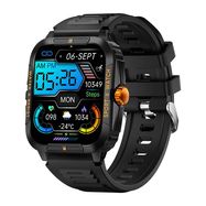 Colmi P76 smartwatch (black and orange), Colmi