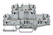 TERMINAL BLOCK, DIN RAIL, 4POS, 12AWG