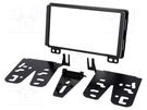 Radio frame; Ford; 2 DIN; black METRA