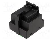 Transformer: mains; 20VA; 230VAC; 12V; 1.66A; Leads: terminal block INDEL