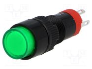 Switch: push-button; Pos: 2; SPDT; 0.5A/250VAC; 1A/24VDC; ON-(ON) ONPOW