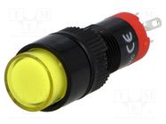 Switch: push-button; Pos: 2; SPDT; 0.5A/250VAC; 1A/24VDC; ON-ON ONPOW