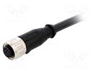 Plug; M12; PIN: 12; female; A code-DeviceNet / CANopen; 5m; cables HARTING