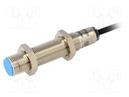 Sensor: inductive; OUT: PNP / NO; 0÷4mm; 10÷30VDC; M12; IP67; 200mA SICK