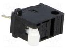 Microswitch SNAP ACTION; 0.1A/30VDC; with lever; SPDT; Pos: 2 OMRON Electronic Components