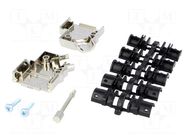 Enclosure for connectors: D-Sub; D-Sub 9pin,D-Sub HD 15pin ENCITECH