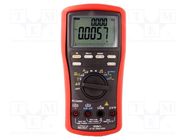 Digital multimeter; USB; LCD; Bargraph: 41segm.60x/s; 5x/s 