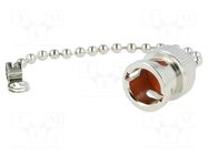 Protection cover; chain; Application: BNC socket AMPHENOL RF