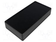 Enclosure: multipurpose; X: 85mm; Y: 170mm; Z: 35mm; 1599; ABS; black HAMMOND