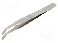 Tweezers; 115mm; SMD; Blade tip shape: round; 16g BERNSTEIN