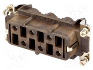 Connector: HDC; contact insert; female; CP RY; PIN: 6; 6+PE; 35A 