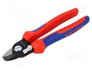 Pliers; side,cutting; return spring; 165mm KNIPEX