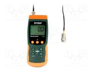 Vibrometer; Display: LCD; 200m/s2,200mm/s,2mm; 0.01÷1kHz EXTECH