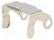 Locking clamp; Application: 2 + PE connector; ST HIRSCHMANN