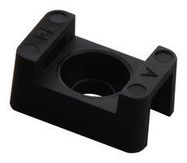 CABLE TIE MOUNT, NYLON 6.6, 4.064MM, BLK