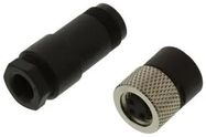 SENSOR CONNECTOR, M8, RCPT, 3POS, CABLE