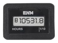 LCD HOUR METER, 6 DIGIT, 4.5-60VAC/DC