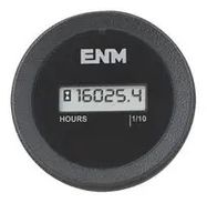 LCD HOUR METER, INTERNAL BATT, 6 DIGIT