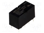 Relay: electromagnetic; DPDT; Ucoil: 48VDC; 2A; 0.5A/120VAC; AZ822 ZETTLER