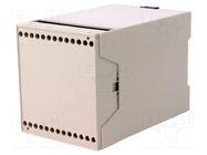 Enclosure: for DIN rail mounting; Y: 109mm; X: 70mm; Z: 75mm; ABS BOPLA