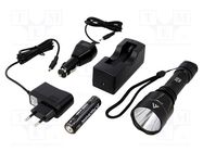 Torch: LED; 1.5h; 780lm; BLACK EYE MACTRONIC