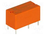 Relay: electromagnetic; SPDT; Ucoil: 12VDC; 5A; 5A/250VAC; 5A/30VDC TE Connectivity