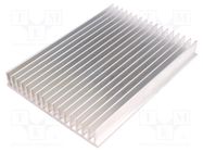 Heatsink: extruded; grilled; L: 200mm; W: 150mm; H: 25mm; aluminium STONECOLD