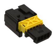 CONNECTOR HOUSING, PLUG, 4POS, 3.33MM