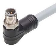 SENSOR CORD, M12 R/A PLUG-FREE END, 1M