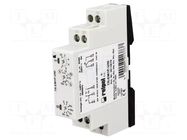 Timer; 0,05s÷100h; SPDT; 250VAC/8A; Usup: 12÷240VAC; 12÷240VDC RELPOL