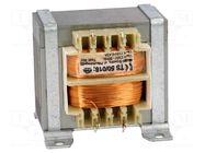Transformer: mains; 50VA; 230VAC; 115V; 420mA; Leads: solder lugs INDEL