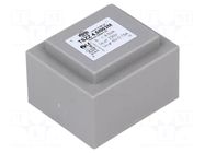 Transformer: encapsulated; 4.5VA; 230VAC; 6V; 750mA; PCB; IP00 INDEL