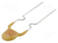 Fuse: PTC polymer; 250mA; THT; 5mm LITTELFUSE