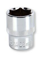 SOCKET, 22MM, DRIVE, CHROME VANADIUM