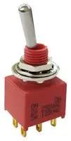 TOGGLE SW, DPDT, 5A, 125VAC/28VDC, PANEL