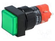 Switch: push-button; Pos: 2; SPDT; 3A/250VAC; 2A/24VDC; ON-ON; IP40 ONPOW