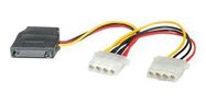 CABLE ASSY, 4-POS RCPT-15-POS PLUG, 7.9"