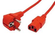 POWR CORD, CEE 7/7-IEC 320 C13, 1.8M