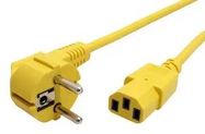 POWR CORD, CEE 7/7 PL-IEC 320 C13, 1.8M