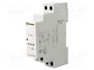 Relay: installation; bistable,impulse; NO; Ucoil: 230VAC; 16A; IP20 FINDER